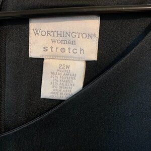 Worthington Brand Women's Stretch Sleeveless Dress, Size 22W, NWT